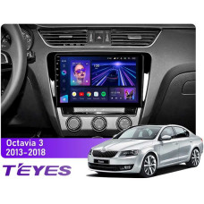 Штатна магнітола Teyes CC3 4+64 Gb Skoda Octavia 3 A7 2013-2018 (A) 10"