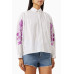 Embroidered Blouse in Cotton