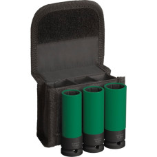 Набір ударних торцевих головок Bosch Pro Impact Socket Extra Deep Set 1/2" 17-21 мм, 86 мм, 3 шт (2608003033)