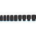Набір ударних торцевих головок Bosch Pro Impact Socket Standard Set 1/4" 6-14 мм, 25 мм, 9 шт (2608003034)