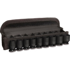 Набір ударних торцевих головок Bosch Pro Impact Socket Standard Set 3/8" 7-19 мм, 28-30 мм, 9 шт (2608003036)