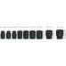Набір ударних торцевих головок Bosch Pro Impact Socket Standard Set 1/2" 10-27 мм, 38-42 мм, 9 шт (2608003038)