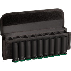 Набір ударних торцевих головок Bosch Pro Impact Socket Deep Set 1/2" 10-19 мм, 77 мм, 9 шт (2608003039)