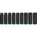Набір ударних торцевих головок Bosch Pro Impact Socket Deep Set 1/2" 10-19 мм, 77 мм, 9 шт (2608003039)