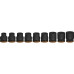 Набір ударних торцевих головок Bosch Pro Impact Socket Standard Set 3/4" 17-32 мм, 51-57 мм, 9 шт (2608003041)