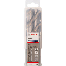 Свердло по металу Bosch HSS-G, DIN 338, 13х101 мм, 5 шт (2608595083)