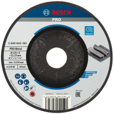 Круг зачисний по металу Bosch Standard for Metal 125х6х22.23 мм (2608603182)