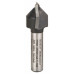 Фреза V-подібна пазова Bosch 8 мм, 16х16х45 мм, 90° (2608628407)