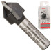 Фреза V-подібна пазова Bosch 8 мм, 16х16х45 мм, 90° (2608628407)
