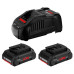 Набір 2 акумулятора Bosch ProCORE18V 4.0Ah, з/п GAL 1880 CV (1600A016GF)
