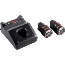 Набір 2 акумулятора Bosch GBA 12V 2.0AH, зарядний пристрій GAL 12V-40 (1600A019R8)
