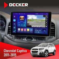 Штатна магнітола Chevrolet Captiva 2011-2015 Decker D10-005 4x64, DSP, 360, 4G, 2k Штатна магнітола Chevrolet Captiva 2011-2015 Decker D10-005 4x64, DSP, 360, 4G, 2k