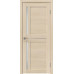 Межкомнатная дверь Vilis 13 экошпон лиственница кремовая, матовое стекло