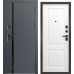 Входная дверь Н-158/32 люкс (Шагрень черная / Шагрень белая)