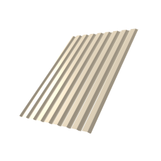 Профнастил С20A 0,5 Satin RAL 1015 светлая слоновая кость
