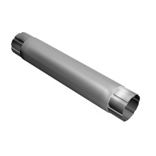 Труба круглая соединительная Grand Line 100 мм 1 м RAL 9003 сигнальный белый