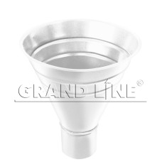 Воронка водосборная Grand Line, 300/100 мм RAL 9003 сигнальный белый