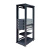 Rack battery cabinet
