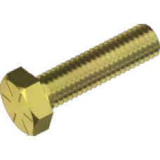 Болт 5/8"-11x2" (51 мм) UNC Gr8(10.9) цж (~din 933)ASME B 18.2.1 HHCB/HCS