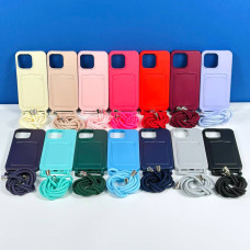 Накладка Wave Colorful Pocket зі шнурком Samsung A06