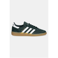 Замшевые кроссовки adidas Originals Handball Spezial x Sporty & Rich цвет зелёный JP7067