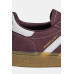 Замшевые кроссовки adidas Originals Handball Spezial x Sporty & Rich цвет бордовый JP7068