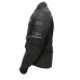 Oxford Mondial Advanced Textile Jacket - Tech Black. Strong nylon jacket with laminated waterproof membrane, removable thermal liner and CE limb armour