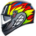 AGV K3 - Birdy 2.0 Grey / Yellow / Red. ECE 22.06 full face helmet with Max Vision anti-scratch visor and adjustable ventilation