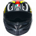 AGV K3 - Birdy 2.0 Grey / Yellow / Red. ECE 22.06 full face helmet with Max Vision anti-scratch visor and adjustable ventilation