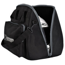 Oxford Lidstash Helmet Bag. Deluxe padded helmet bag with zipped side pocket