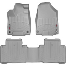 Коврики WeatherTech Grey для Acura MDX (mkIII)(not hybrid)(1-2 row) 2014-2020